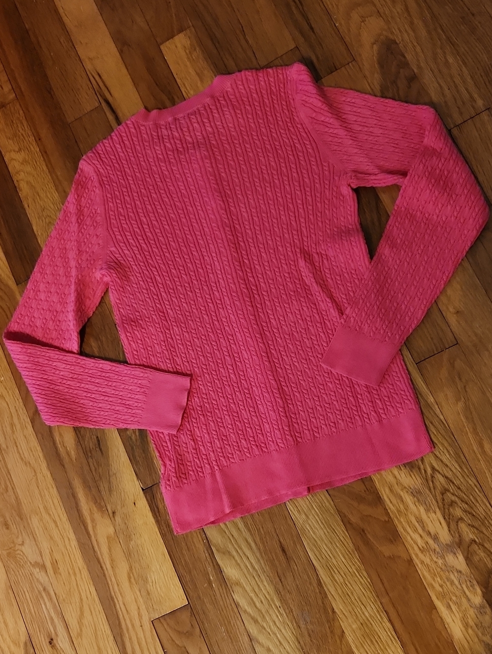 Talbots 100% Cotton Classic Cardigan Sweater NWT - Picture 9 of 11